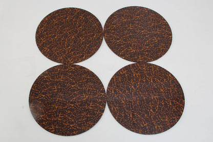 Large Round Tortoiseshell Place Mats