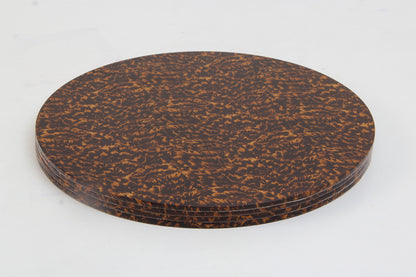 Large Round Tortoiseshell Place Mats