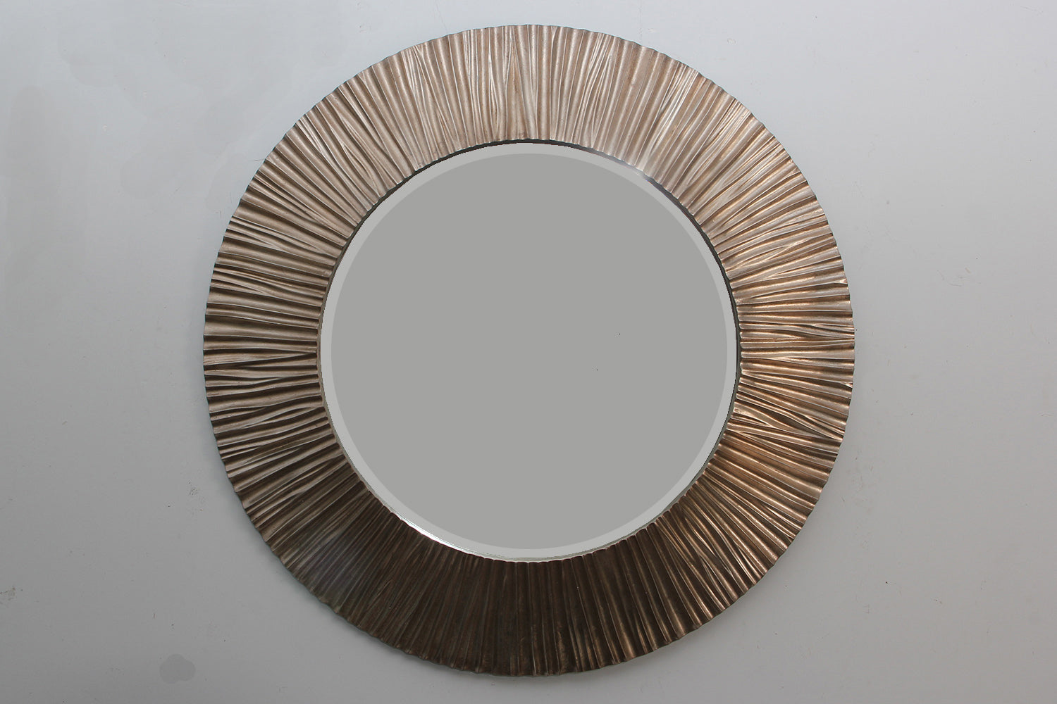 Round wall mirror Silver wall mirror