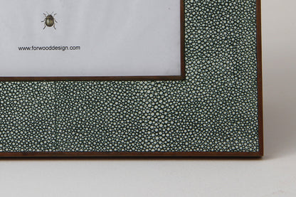 Classic Photo Frames in Lincoln Green Shagreen