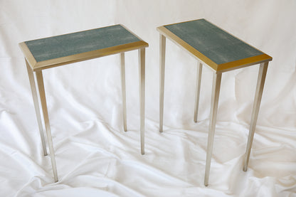 Ellie Shagreen Lamp Table