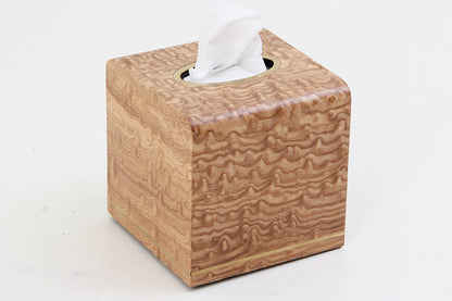 Wooden tissue Box Holder in Tamo Ash
