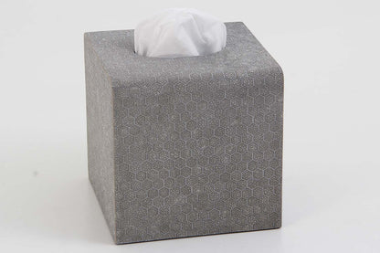 Forwood Design tissue box in barley shagreen