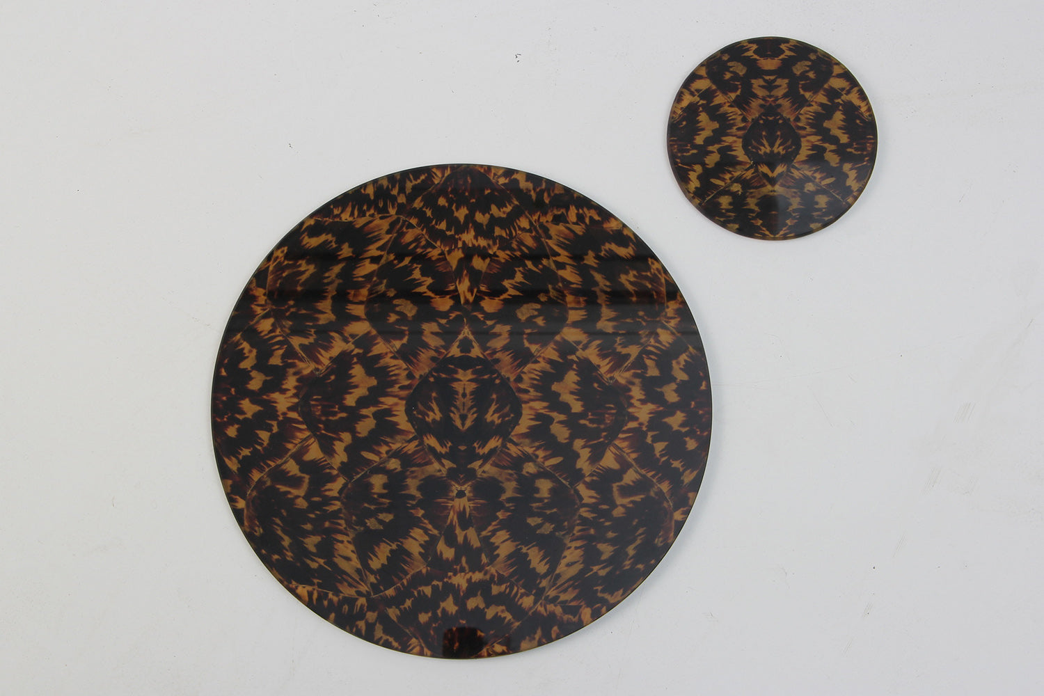 Coasters Drinks coasters chic Tortoise shell coasters