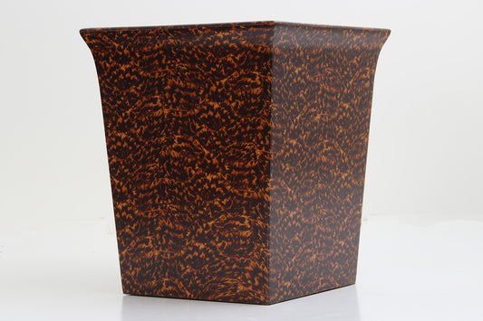 Tortoise shell Waste paper Bin
