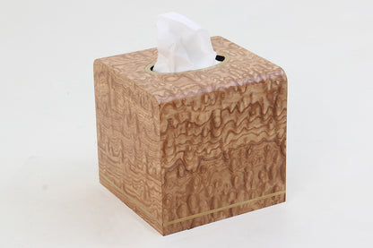 Wooden tissue Box Holder in Tamo Ash