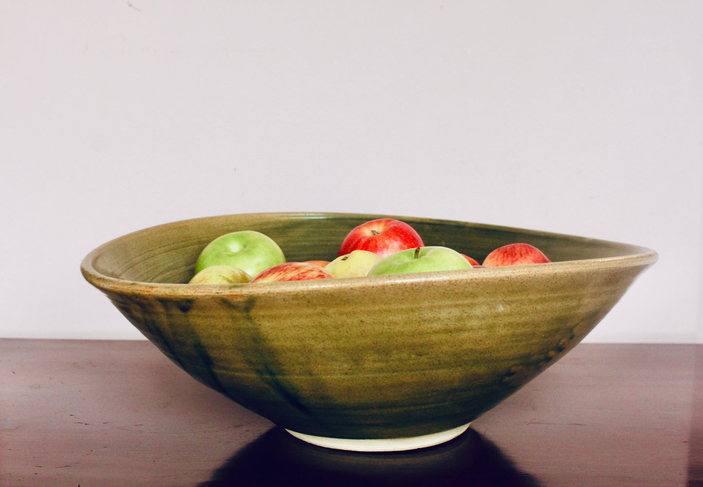 Persian Green Stoneware Serving bowl