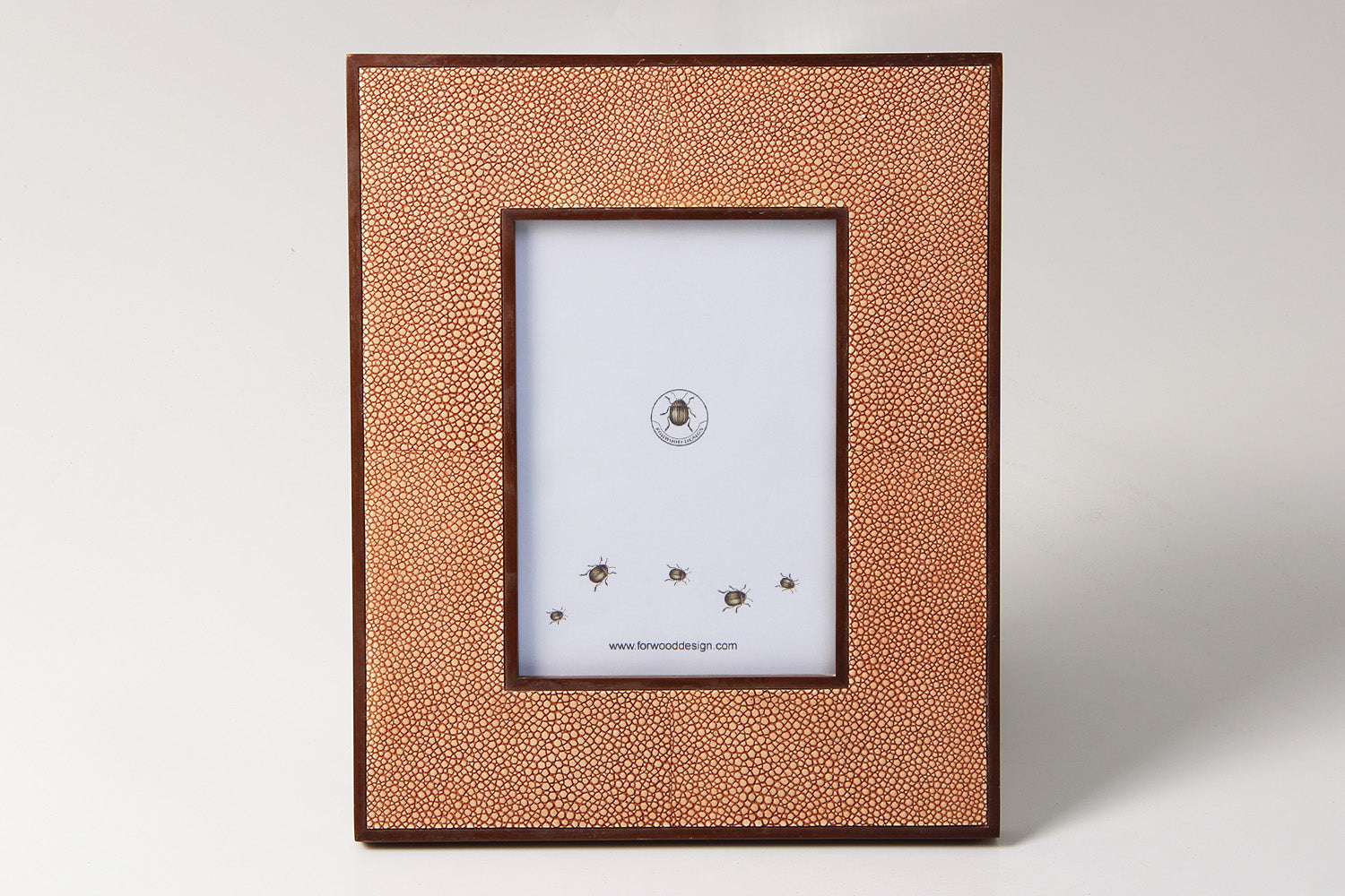 7 x 5 photo frame Unique coral shagreen 7 x 5 photo frame 