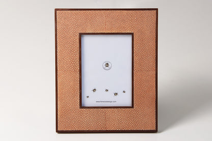 7 x 5 photo frame Unique coral shagreen 7 x 5 photo frame 