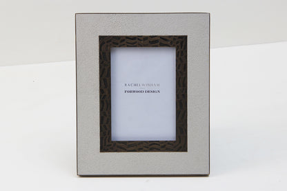 Rachel Winham's 'Linen' Shagreen Photo Frames