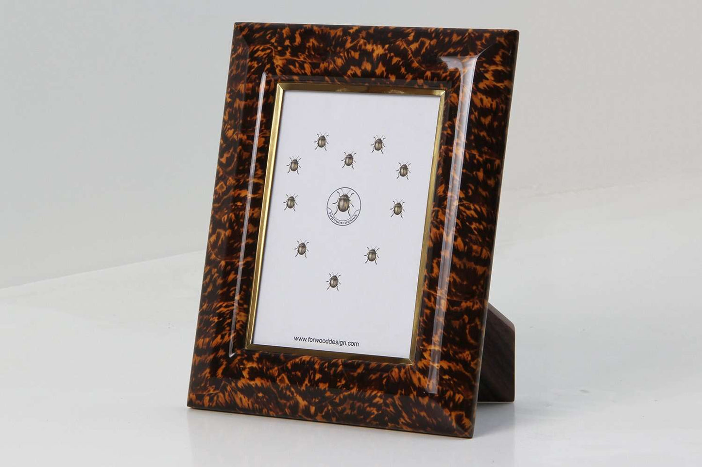 Gift present tortoiseshell photo frame Photo frames in tortoise
