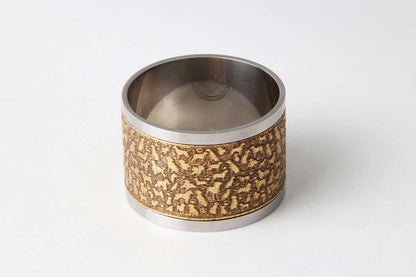 Rover' Napkin Rings in Antique Gold