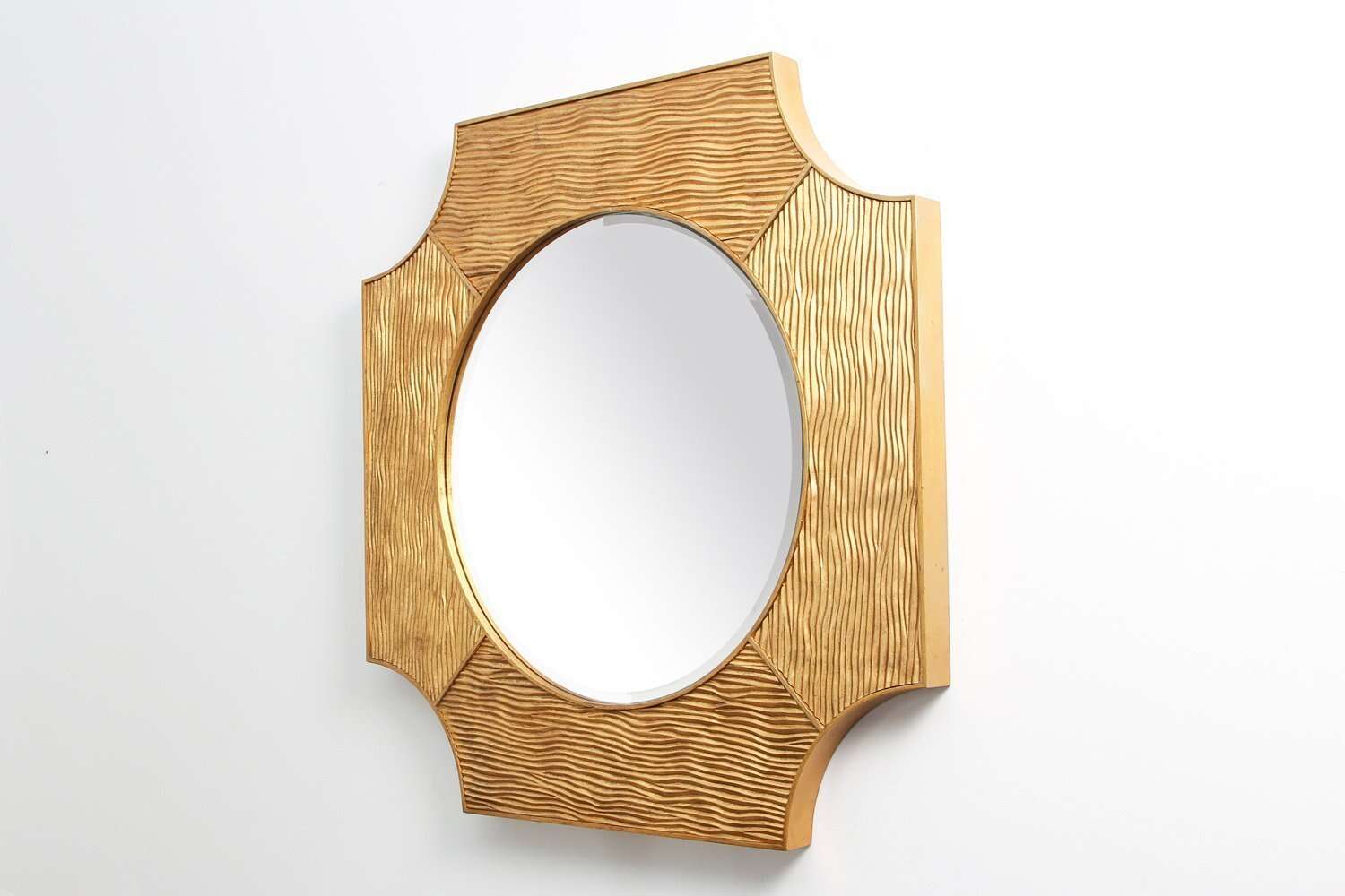 Wall mirror Unique gold wall mirror