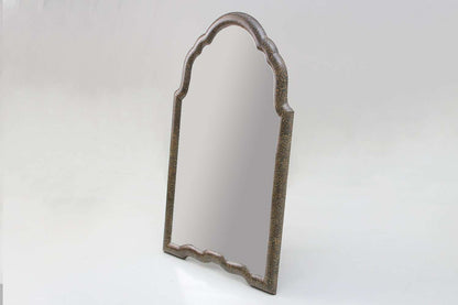 Arden Dressing Table Mirror in Silver Eggshell