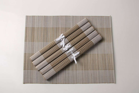 Bamboo Placemats in Barley