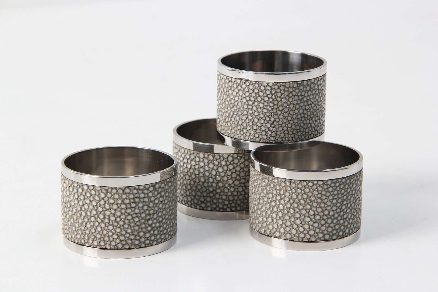 Napkin rings Forwood Design Shagreen napkin rings