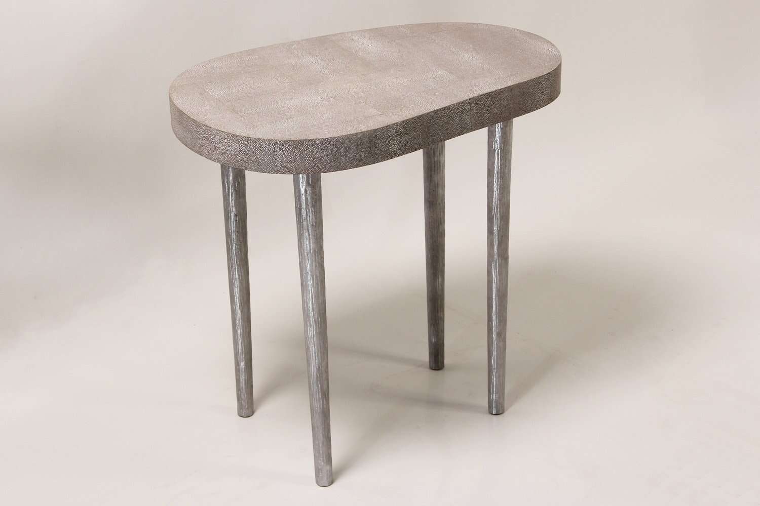 side table shagreen side table