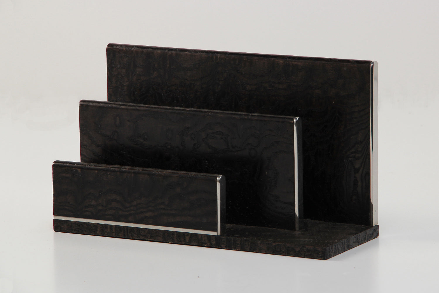Letter rack forwood Design Black letter rack