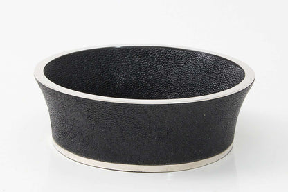 Wine bottle coaster Forwood Design  Black shagreen wine coaster