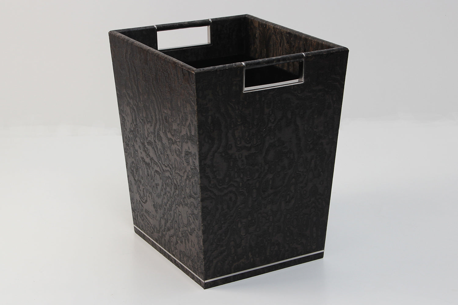 black waste paper bin for home interiors Waste paper bin