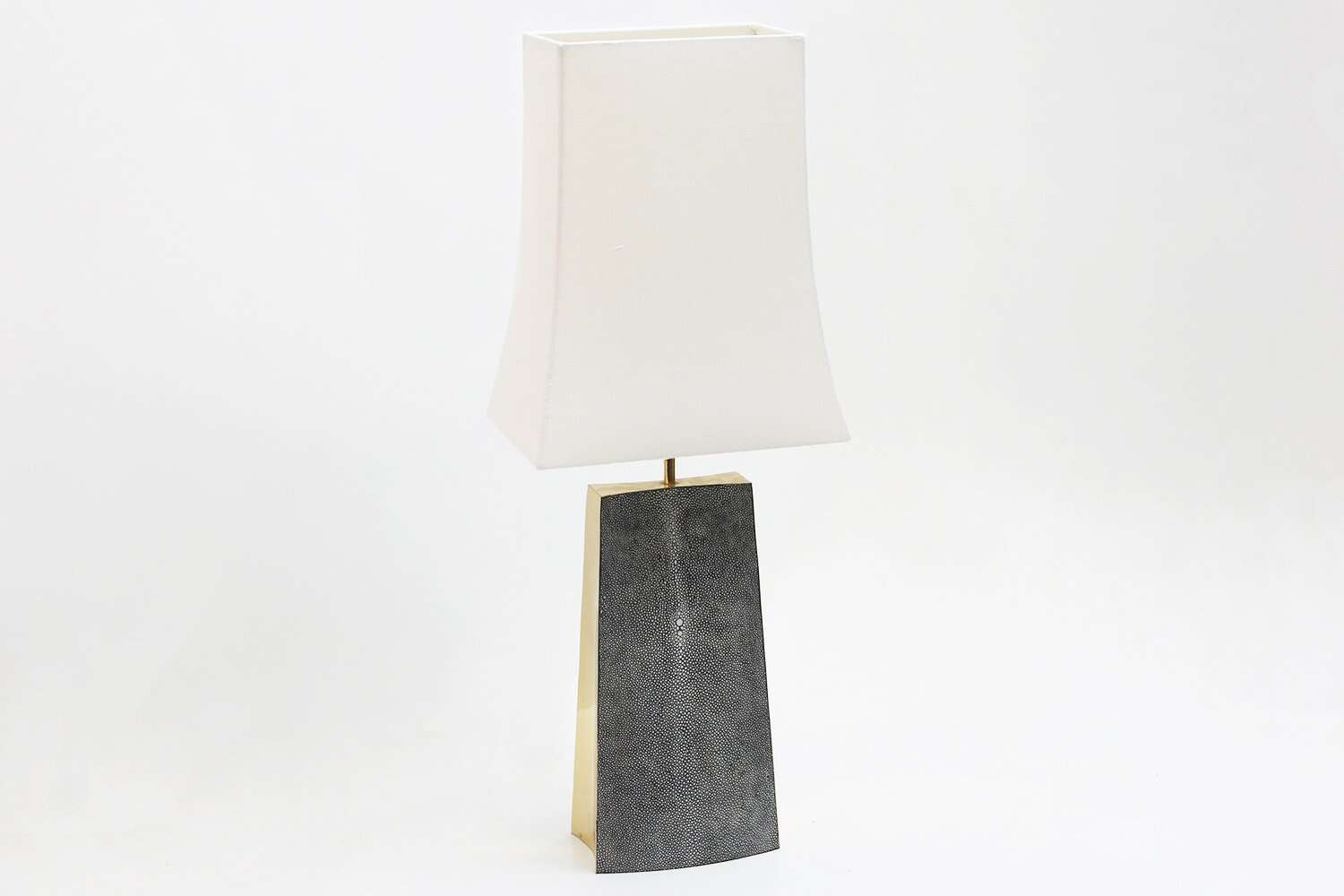 Desk Lamp Grey Shagreen desk lamp