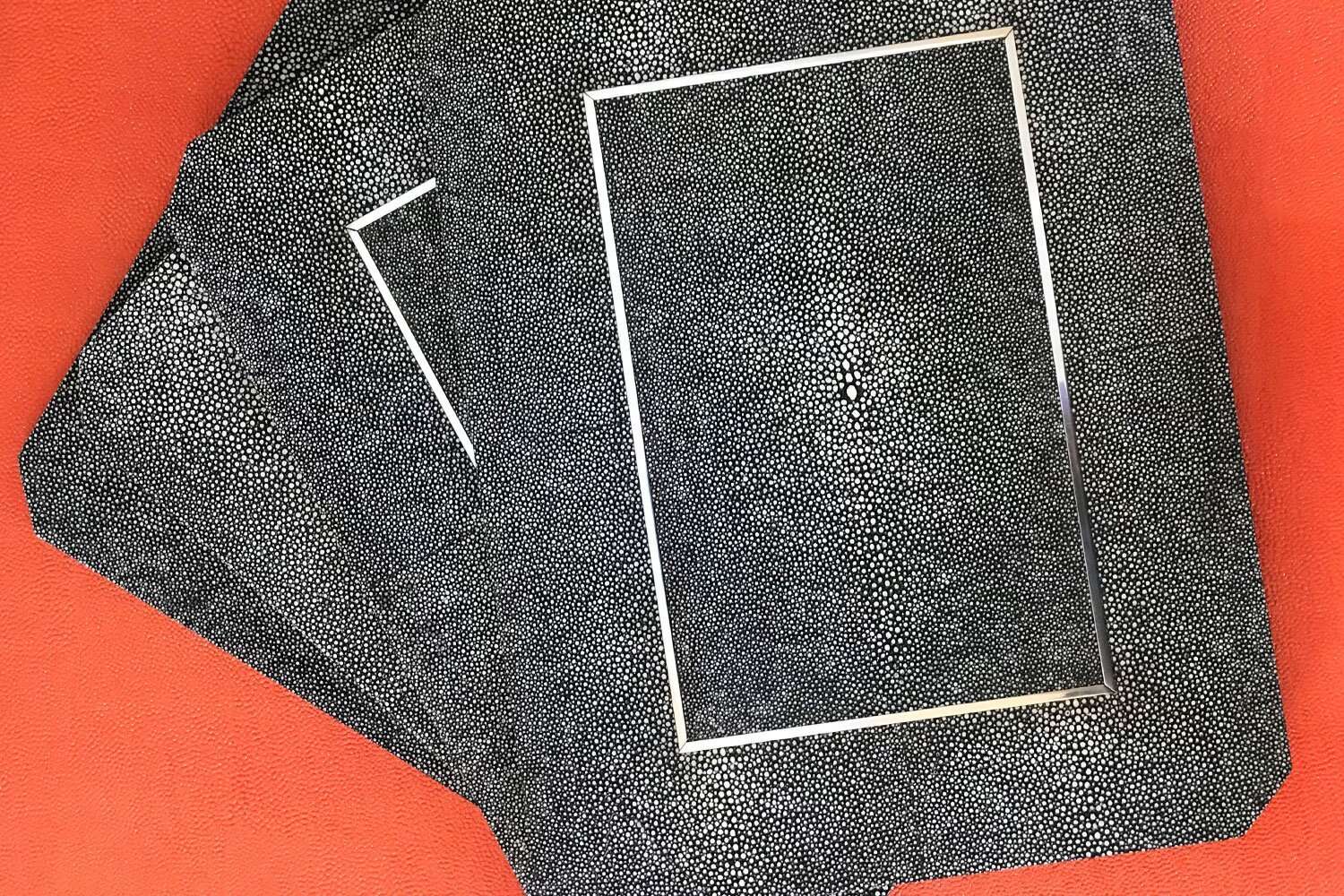 table mats and coasters in grey shagreen shagreen placemats