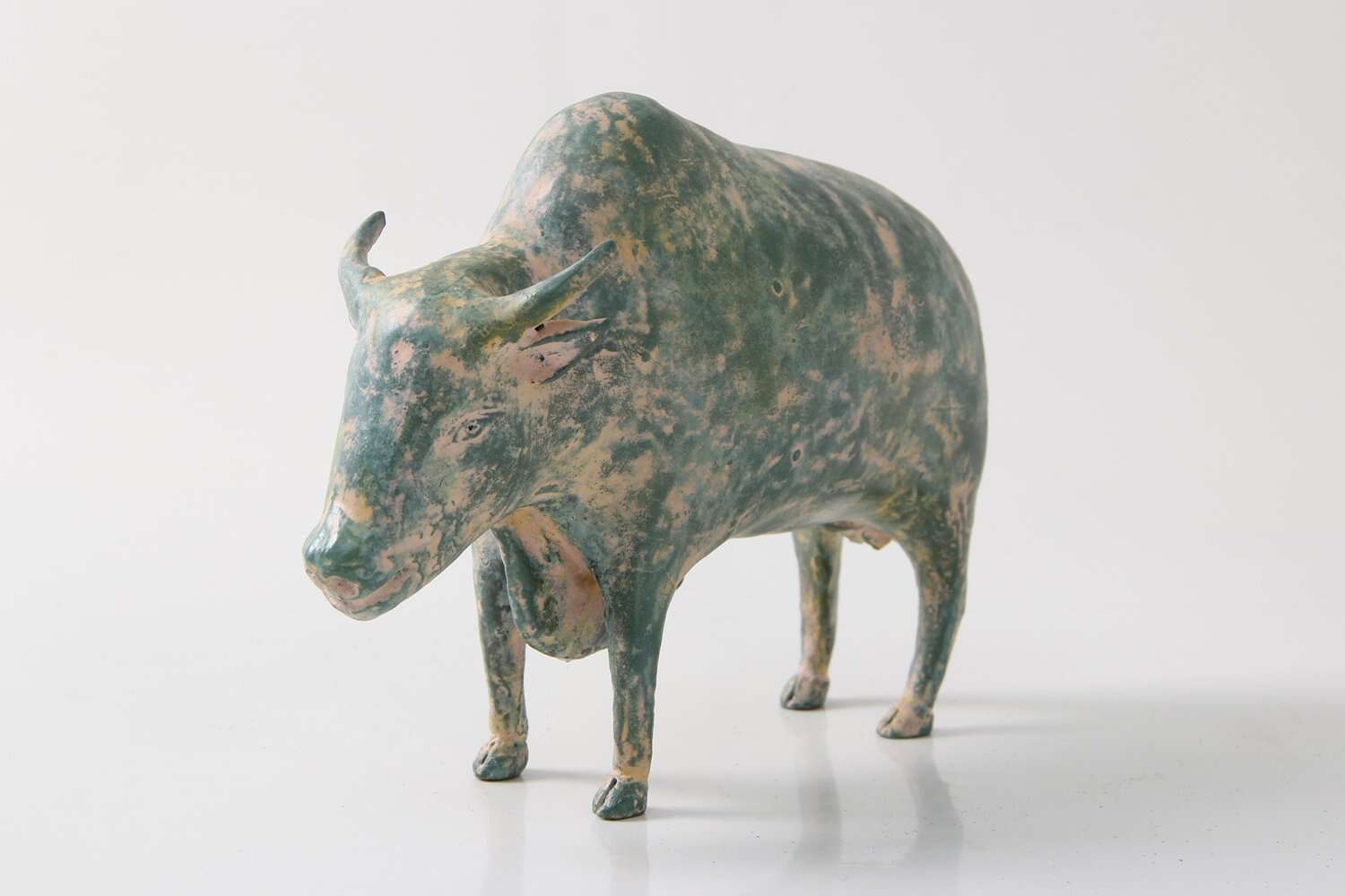 Sculpture Forwood Design Water buffalo sculpture