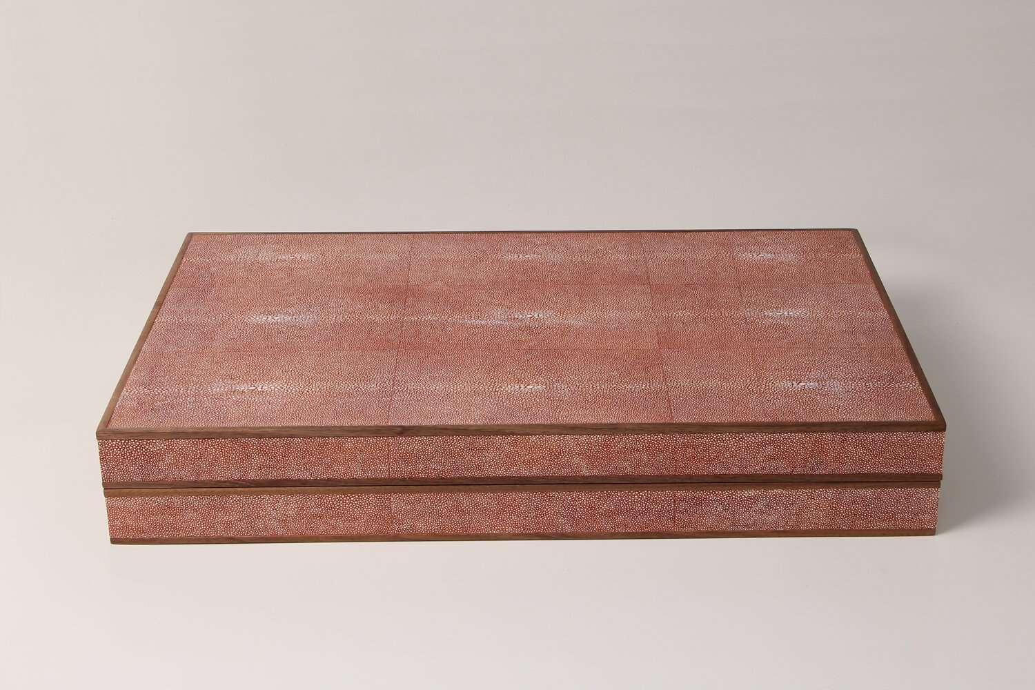 Backgammon board Wood Leather Backgammon board