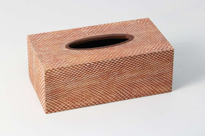Tissue box holder chic coral tissue box holder