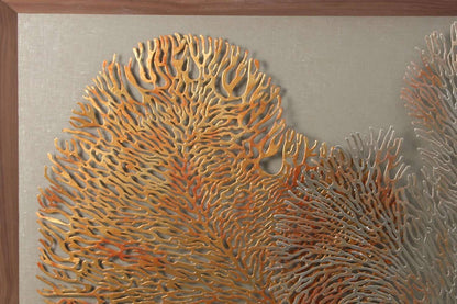 Unique metal wall art Silver wall art unique wall art