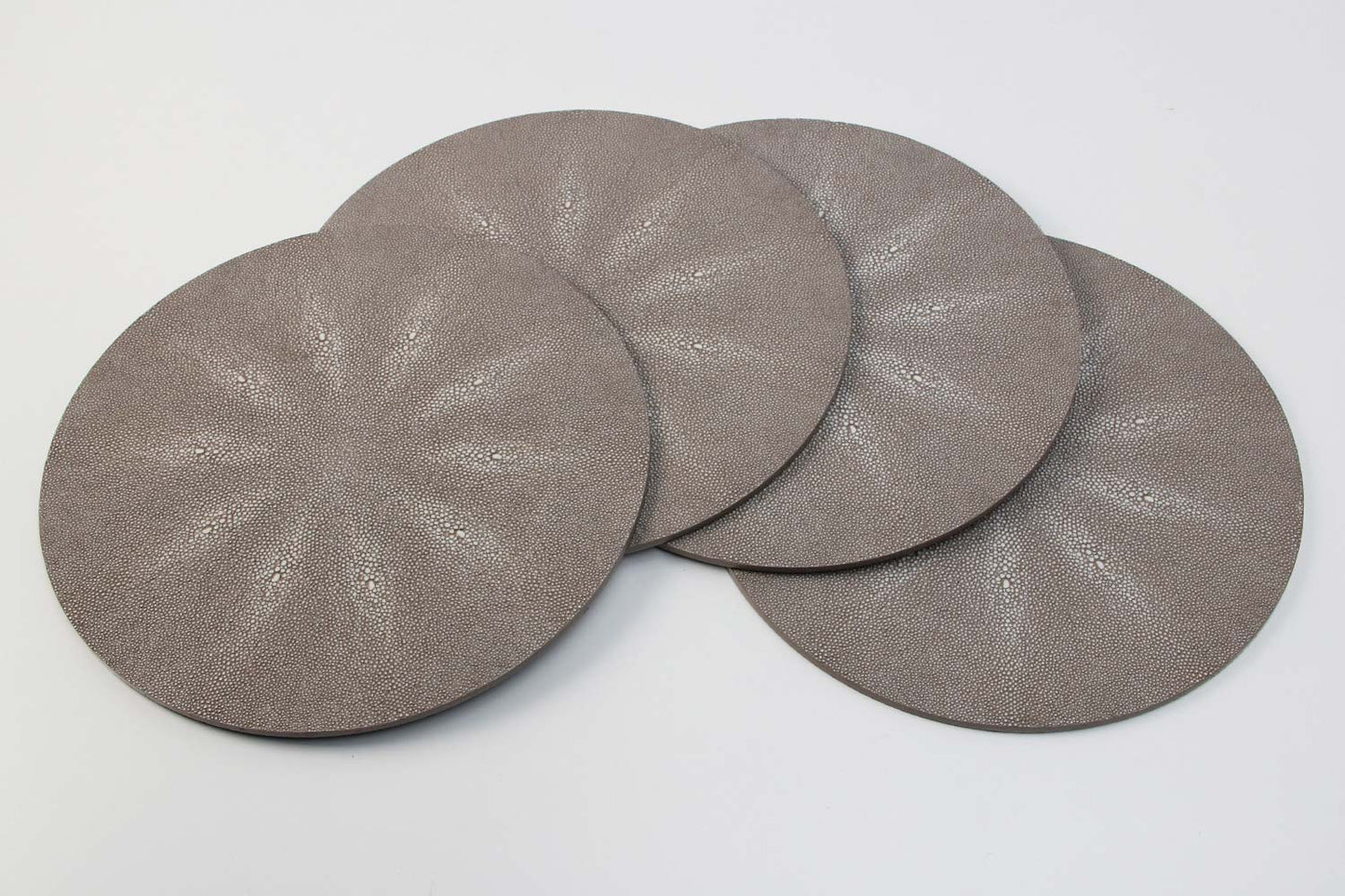 Place mats Set 4 placemats Dune shagreen place mats 