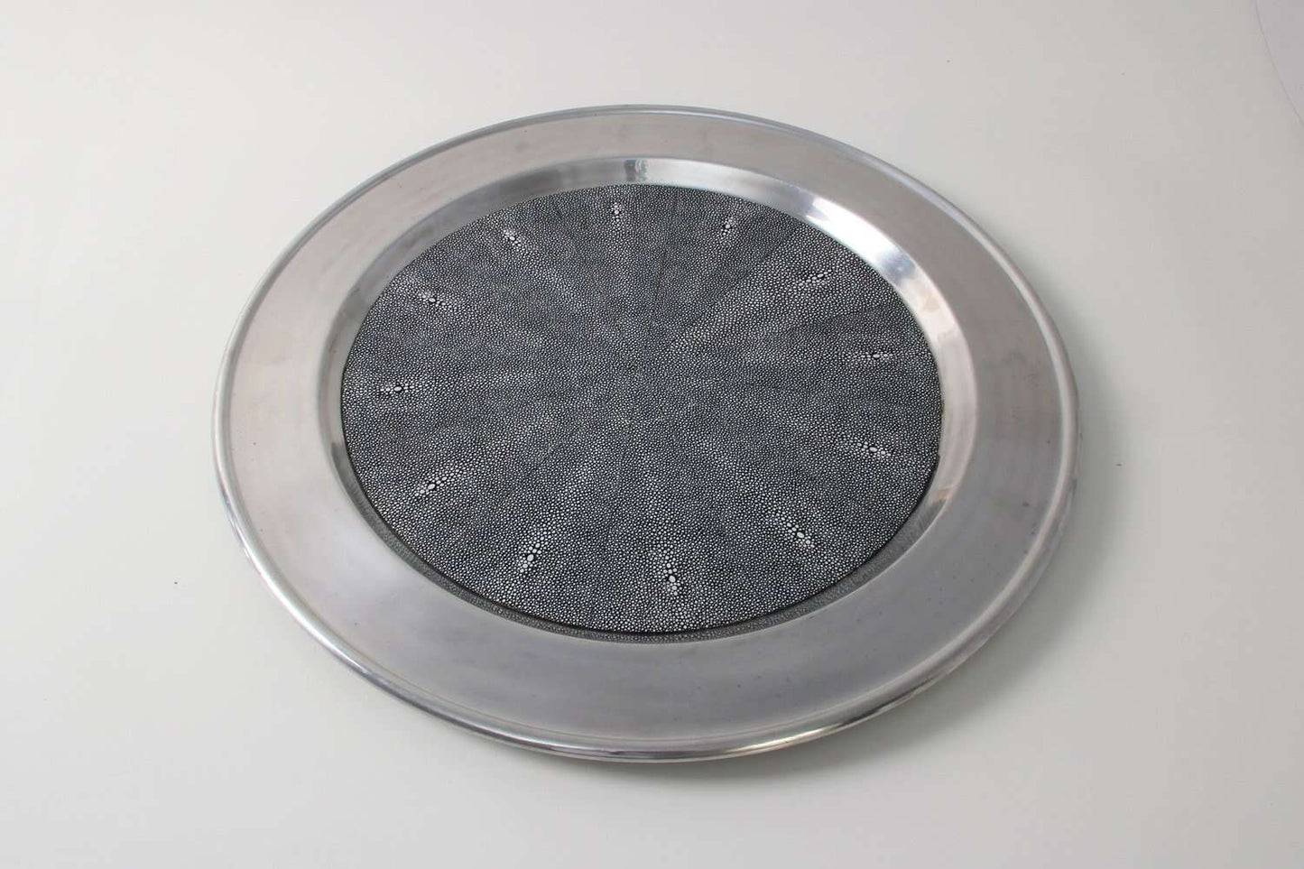 Duchess Serving Tray in Charcoal
