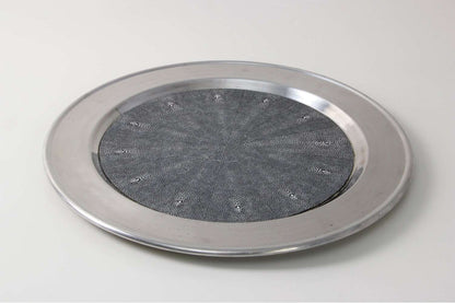 Duchess Serving Tray in Charcoal