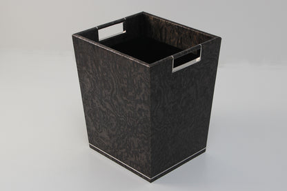 waste paper bin unique Black waste paper bin