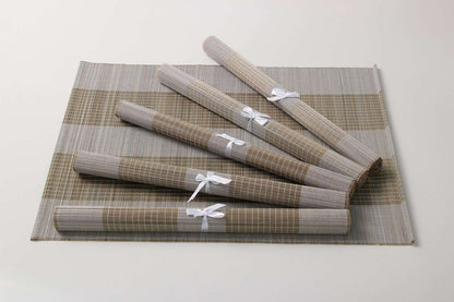 6 placemats Bamboo place mats Unique place mat