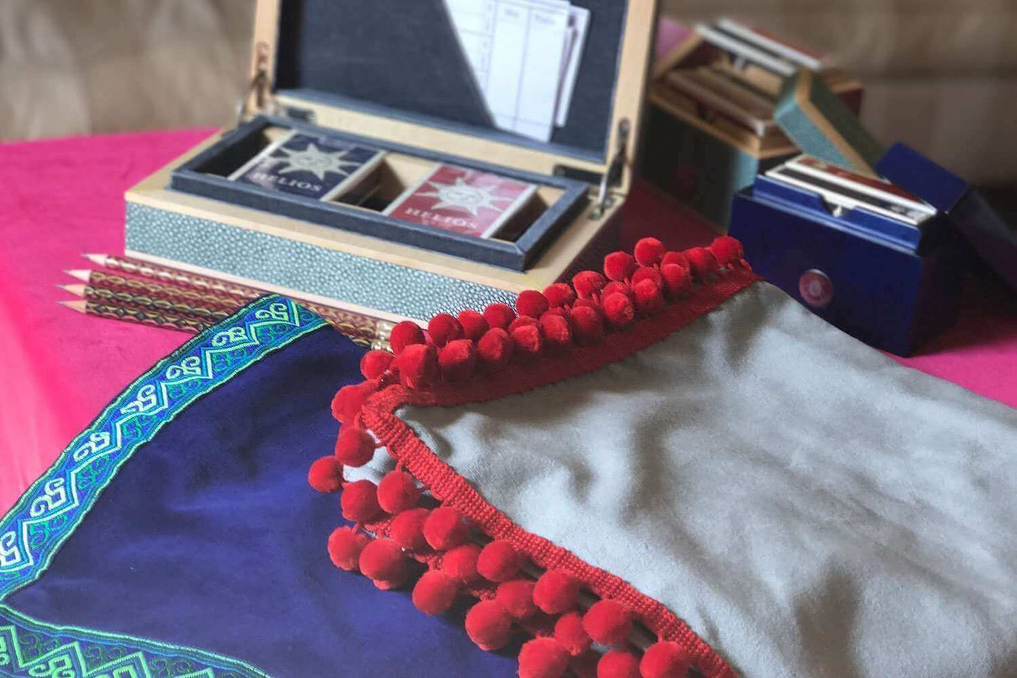 Bridge cloths Chic Velvet Bridge cloths