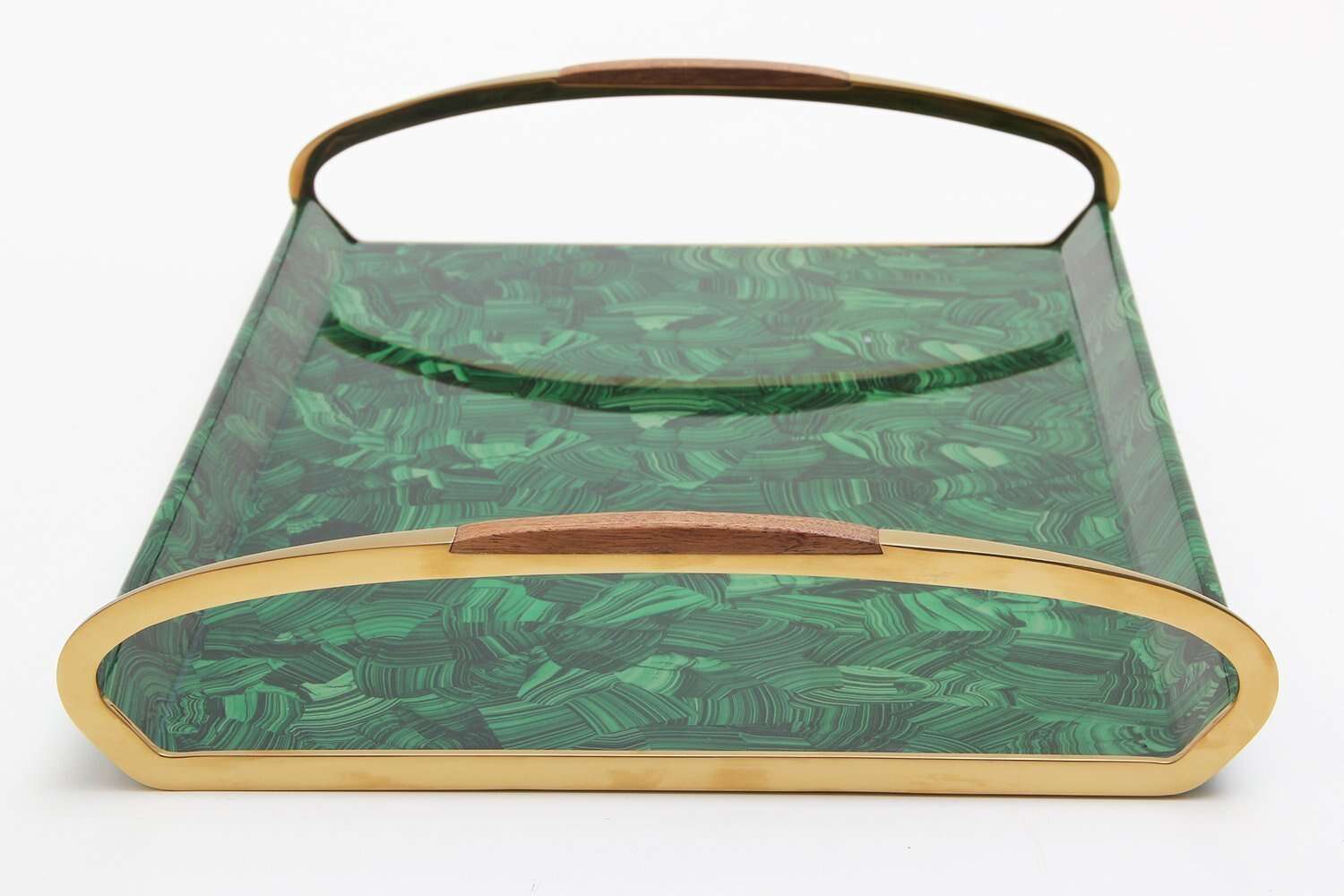 serving tray Unique serving tray Malachoite drinks tray