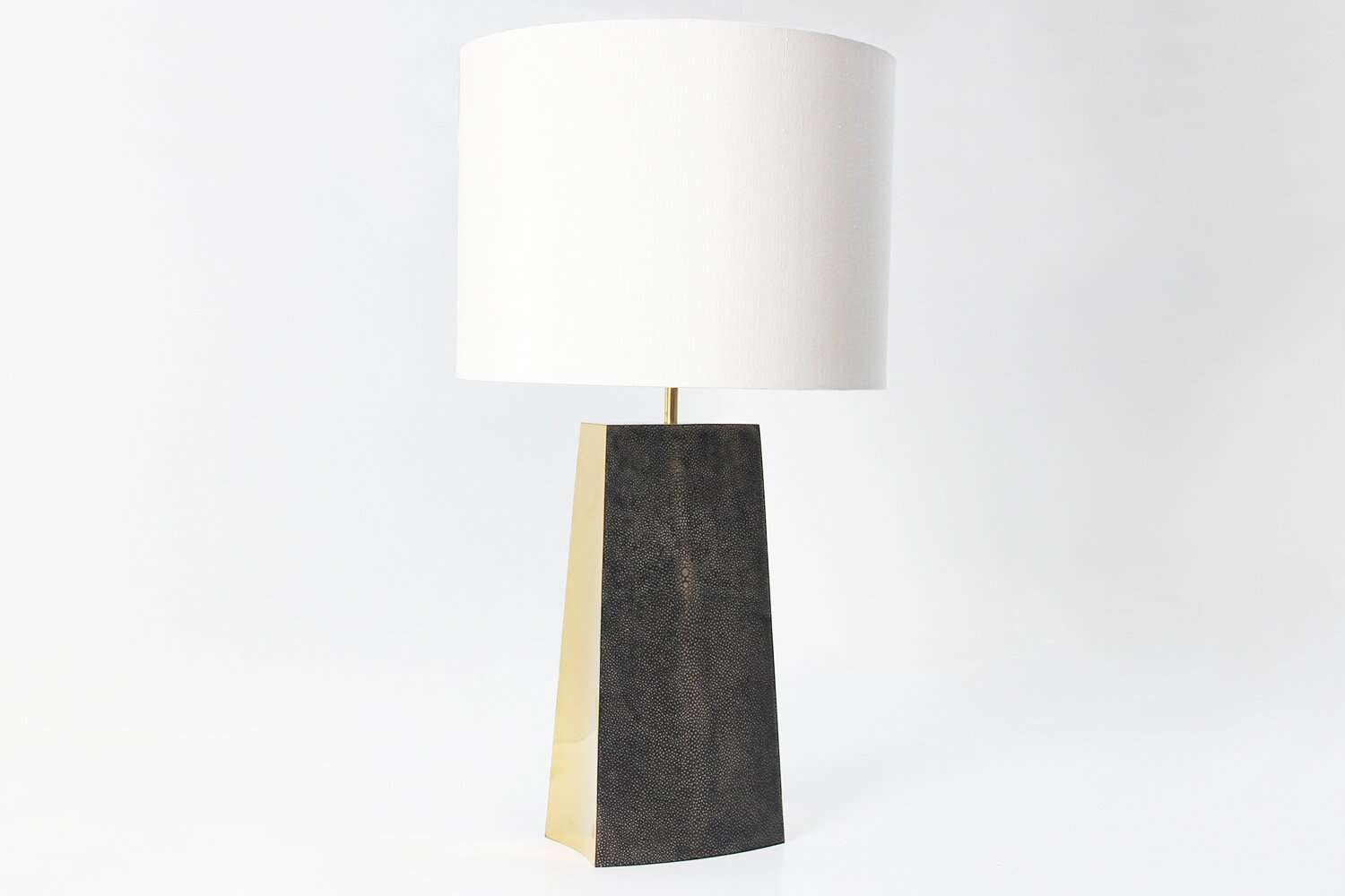desk lamp Shagreen brass table lamp