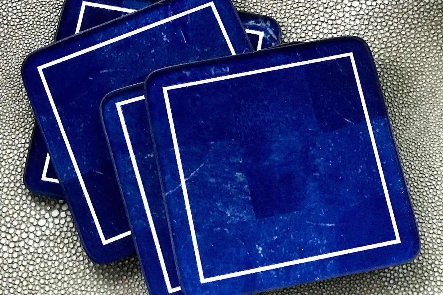 Lapis Lazuli Drinks Coasters