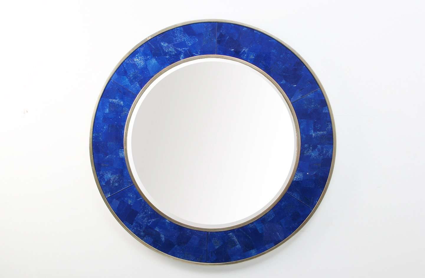 Lapis Lazuli Round Mirror