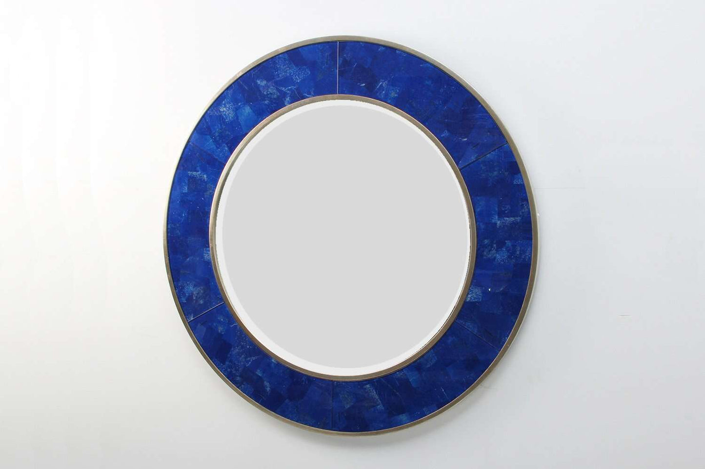 Lapis Lazuli Round Mirror