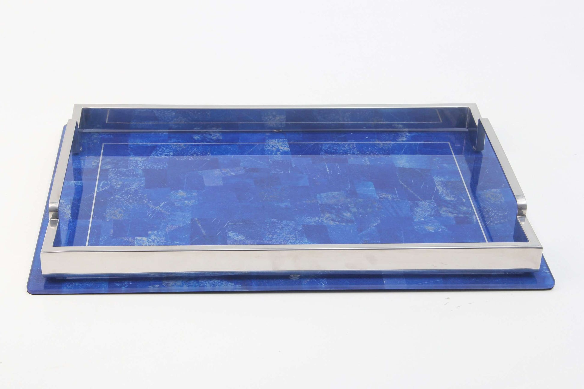 serving tray Lapis lazuli serving tray Blue tray