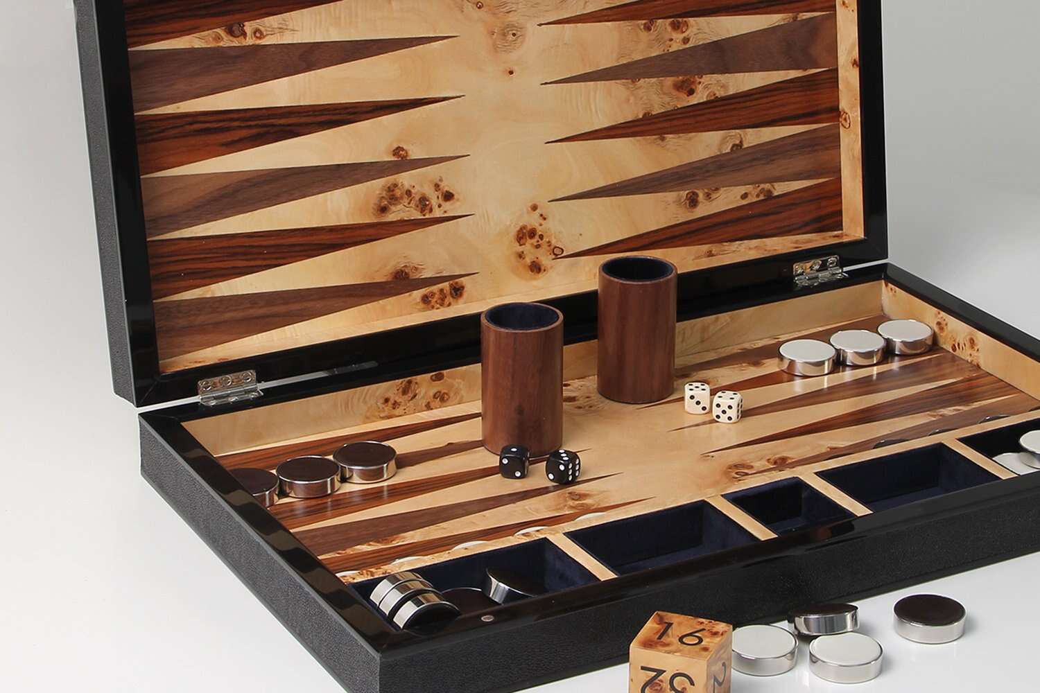 Backgammon board Shagreen backgammon set