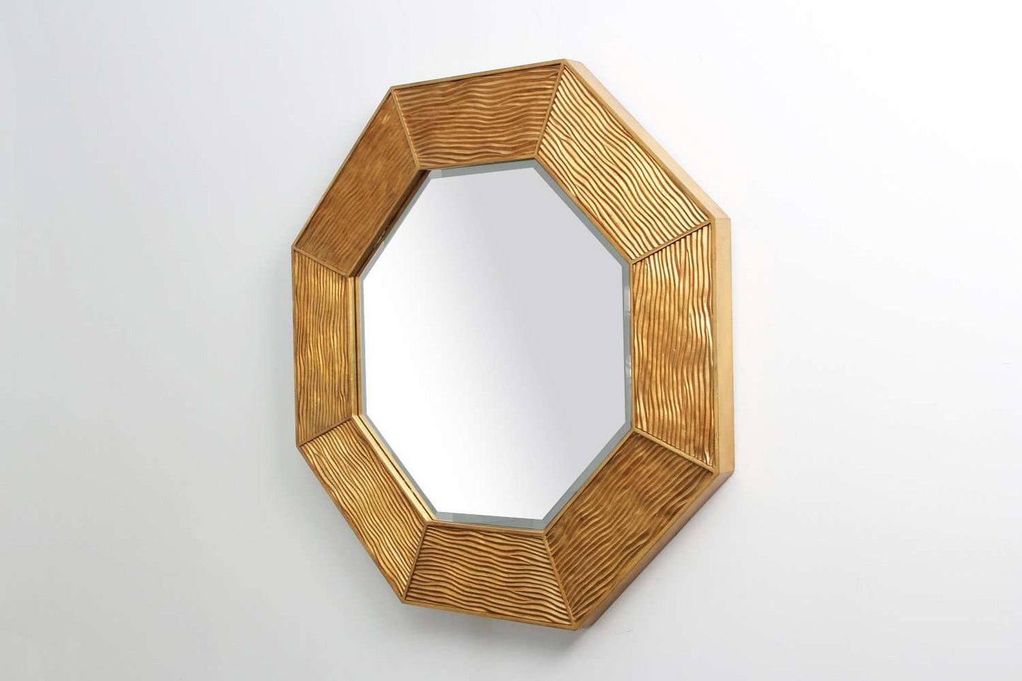 Lennox Wall Mirror in Antique Gold