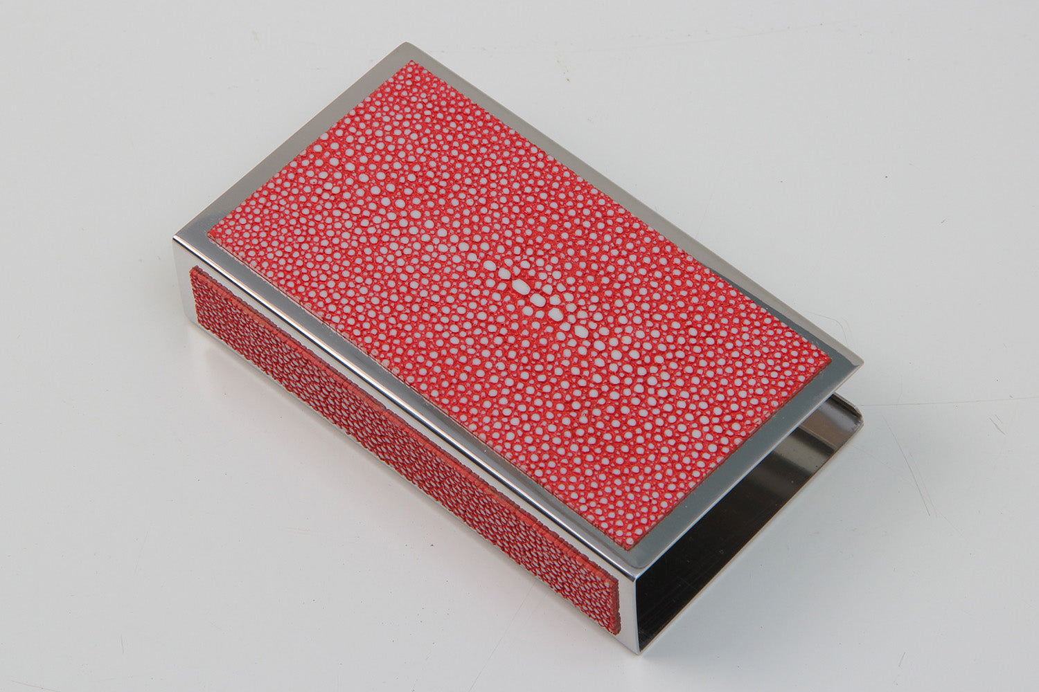 matchbox holder unique orange shagreen matchbox cover