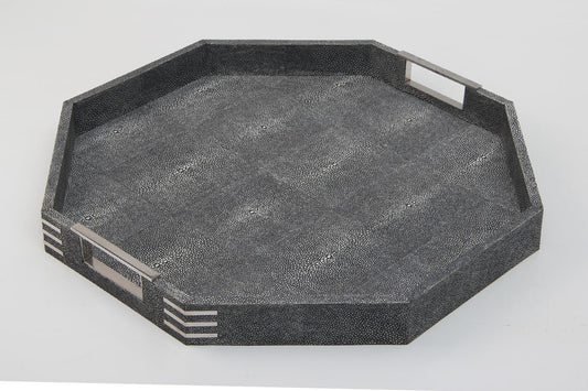 serving tray Drinks t ray bar tray in shagreen