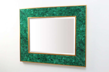 Alexandra Malachite Rectangular Mirror