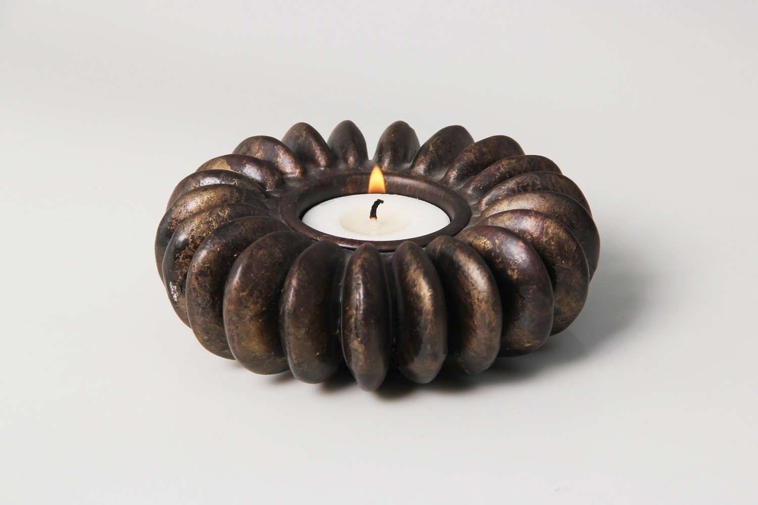 tealight holder unique bronze tea light holder
