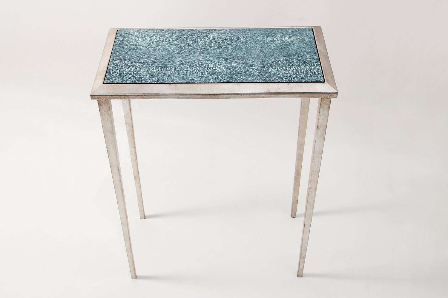 Lamp table ideal shagreen lamp table Narrowside table