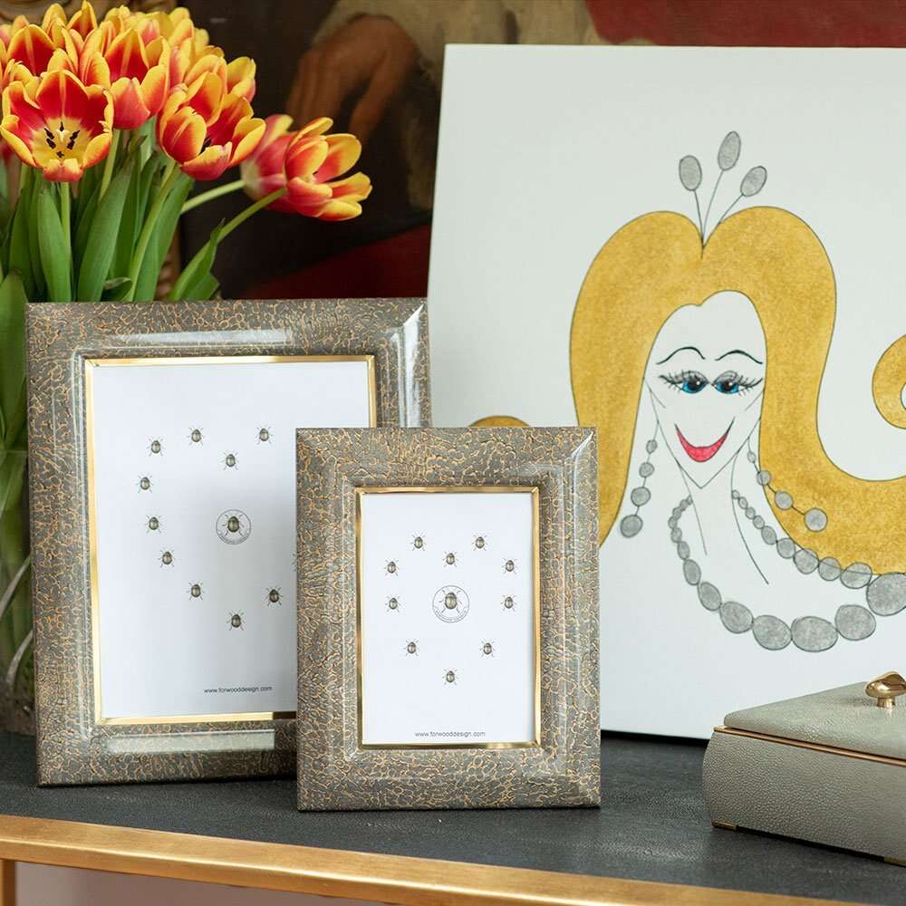 Silver eggshell photo frames luxury photo frame silver eggshell